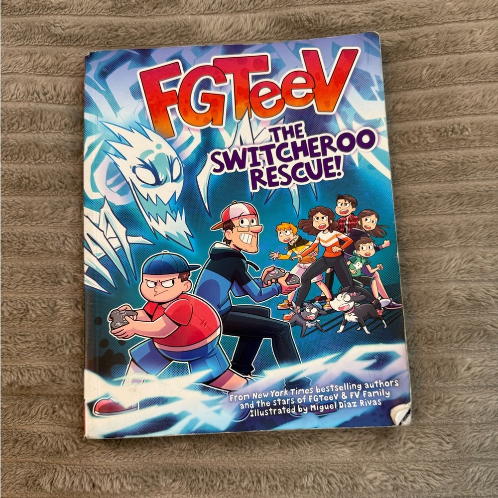 FGTeev Saves The World -- Hardover Graphic Novel